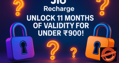 Jio Recharge: Unlock 11 Months of Validity for Under ₹900!